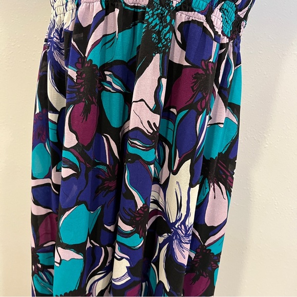 Elle Floral Maxi Dress with Spaghetti Straps size extra large - Picture 3 of 13